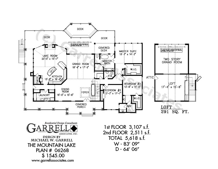 Lake Home Plans with Double Masters Mountain Lake House Plan House Plans by Garrell Lake Home Plans with Double Masters Mountain Lake House Plan House Plans by Garrell