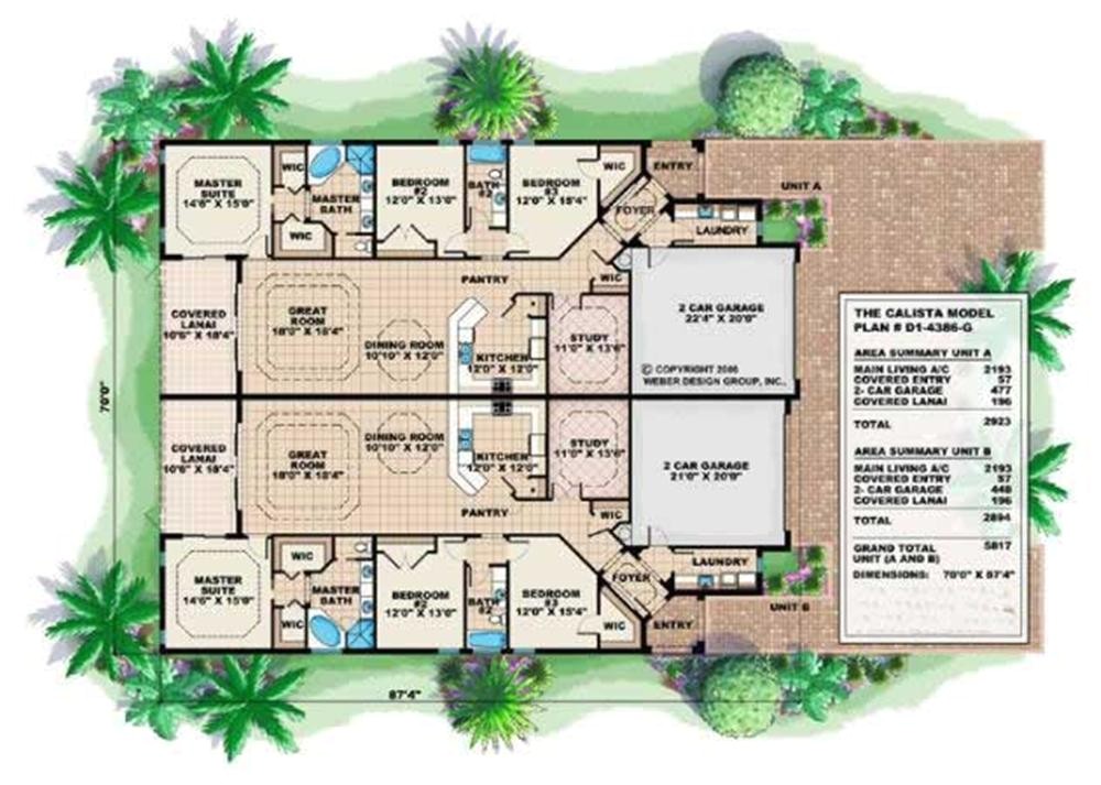 Large Duplex House Plans Inspiring Large Duplex House Plans 21 Photo Home Plans