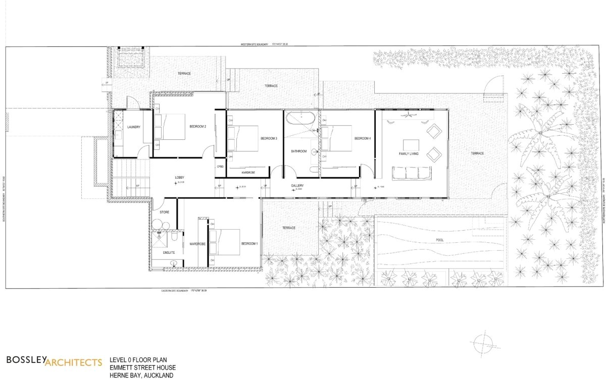 Long Narrow House Plans Nz 1950 60s Inspired Home In Auckland New Zealand