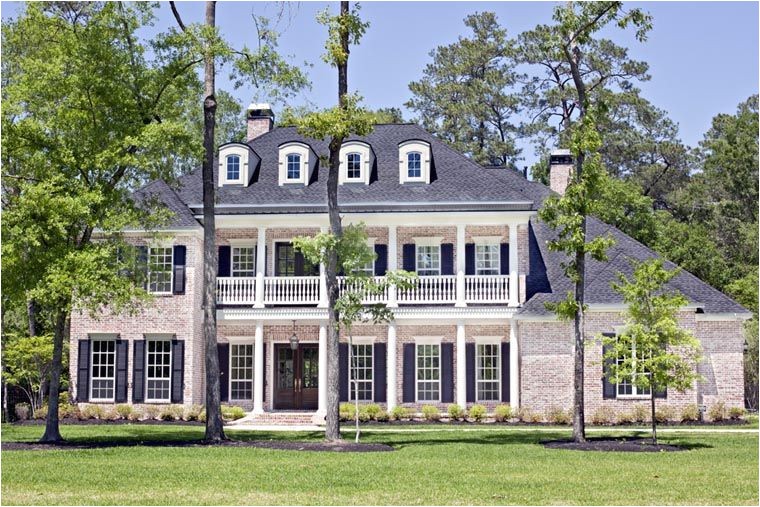 Luxury Plantation Home Plans Plantation House Plan 77818 Car Garage