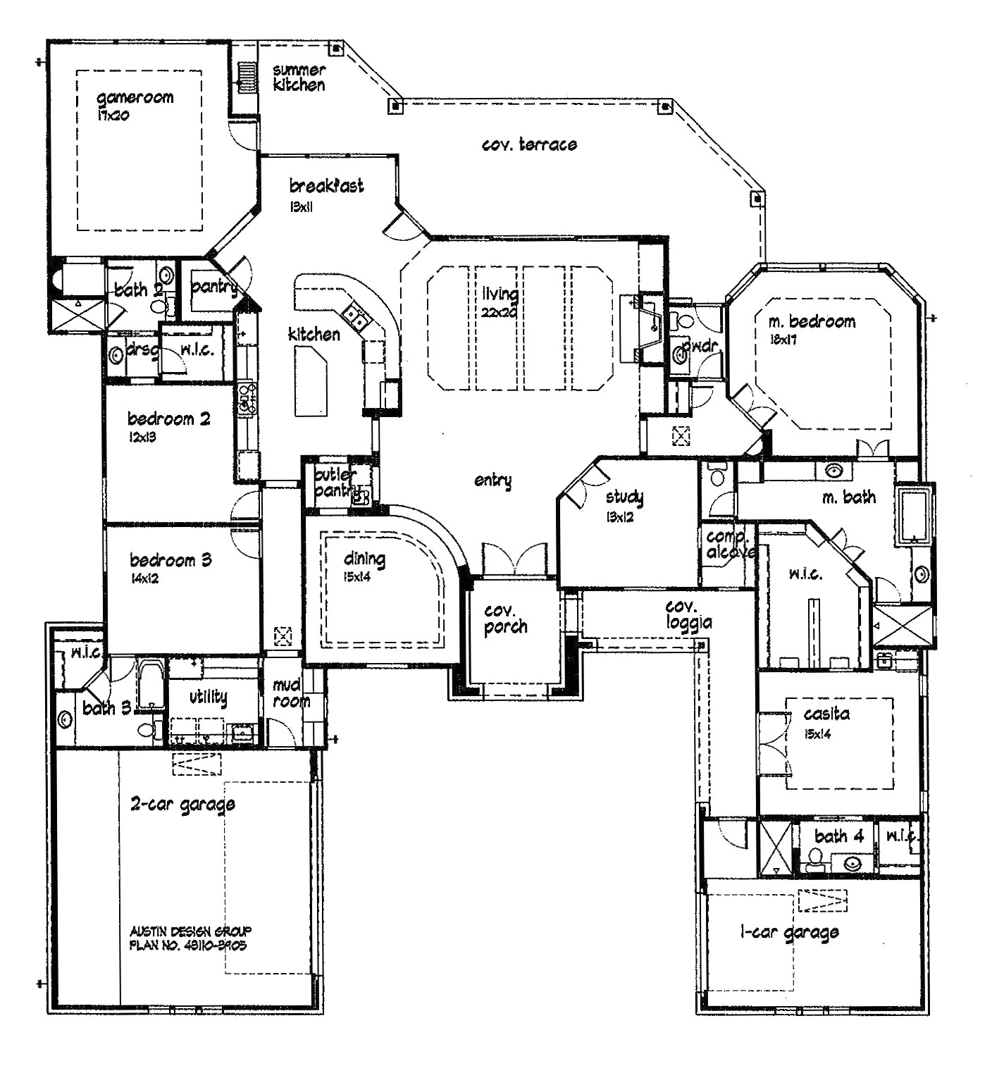 Luxury Ranch House Plans with Indoor Pool Luxury House Plans with Indoor Pool Awesome Ranch Floor