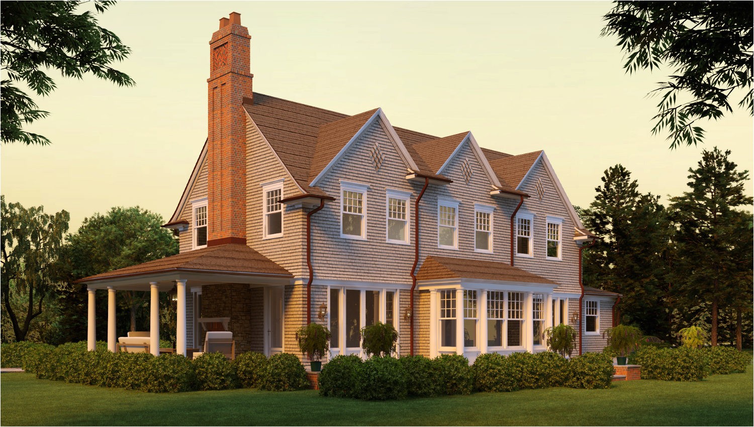 Maine Home Plans Maine Shingle Style House Plans