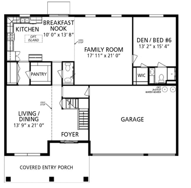 Maronda Home Floor Plan New Home Floorplan south Ga Westcott Maronda Homes