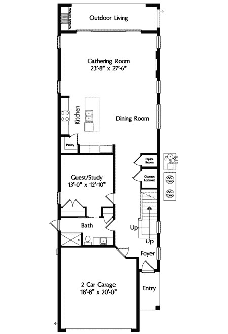 Narrow Home Floor Plans Narrow Lot Mediterranean House Plan 42823mj 2nd Floor Narrow Home Floor Plans Narrow Lot Mediterranean House Plan 42823mj 2nd Floor