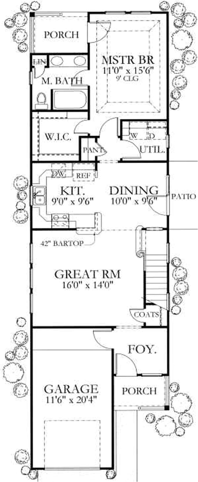 Narrow Lot House Plans with Side Load Garage Narrow House Plans with Garage Stunning Ranch Side Floor Narrow Lot House Plans with Side Load Garage Narrow House Plans with Garage Stunning Ranch Side Floor