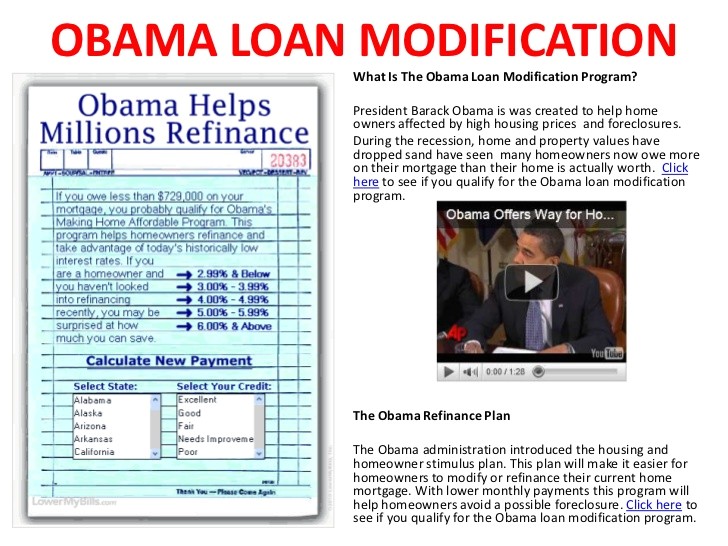 Obama New Plan for Home Mortgage Obama Home Modification Program Obama New Plan for Home Mortgage Obama Home Modification Program