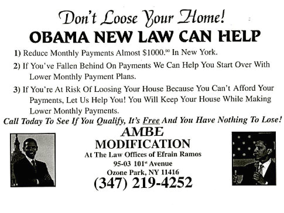Obama New Plan for Home Mortgage Scams Promise Fake 39 Obama Plan 39 Loan Modifications Ny Obama New Plan for Home Mortgage Scams Promise Fake 39 Obama Plan 39 Loan Modifications Ny