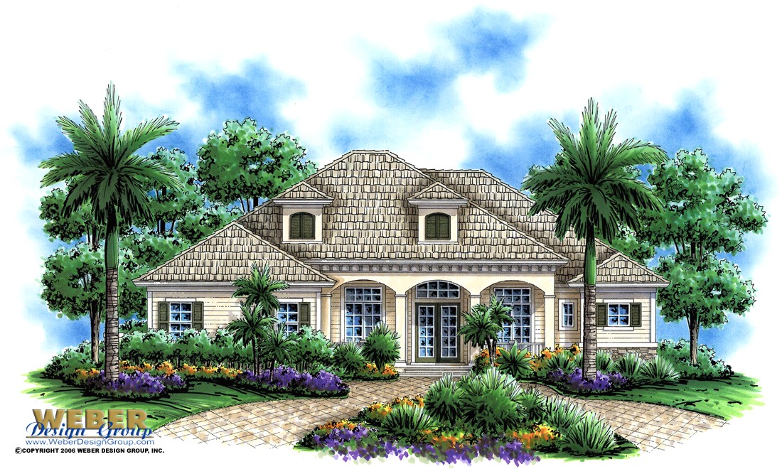 Old Florida Home Plans Olde Florida House Design Lexington Manor Home Plan