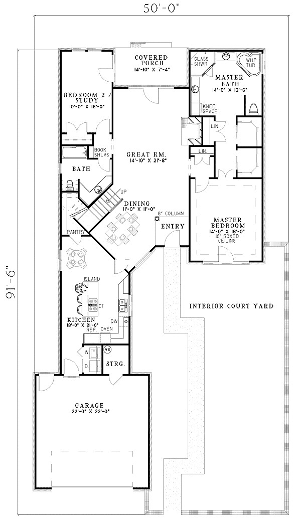 One Of A Kind House Plans One Of A Kind Courtyard Design 59391nd Architectural One Of A Kind House Plans One Of A Kind Courtyard Design 59391nd Architectural