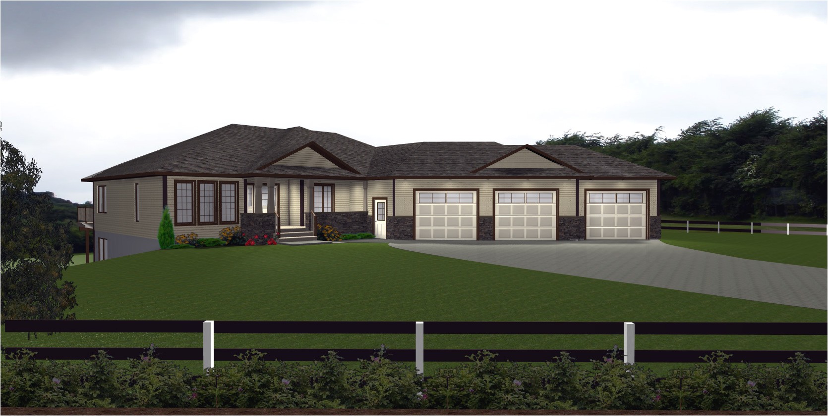 One Story House Plans with 3 Car Garage Home Plans with Three Car Garage One Story House Plans with 3 Car Garage Home Plans with Three Car Garage