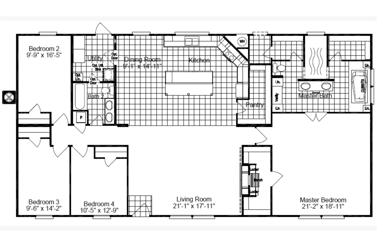 Palm Harbor Mobile Home Floor Plans View the Magnum Floor Plan for A 1980 Sq Ft Palm Harbor