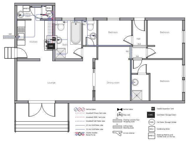 Plumbing Plan for A House Plumbing and Piping Plans House Floor Plan Interior Plumbing Plan for A House Plumbing and Piping Plans House Floor Plan Interior