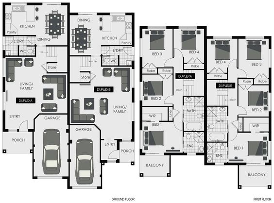 Quadruplex House Plans Quadruplex House Plan House Design Plans Quadruplex House Plans Quadruplex House Plan House Design Plans