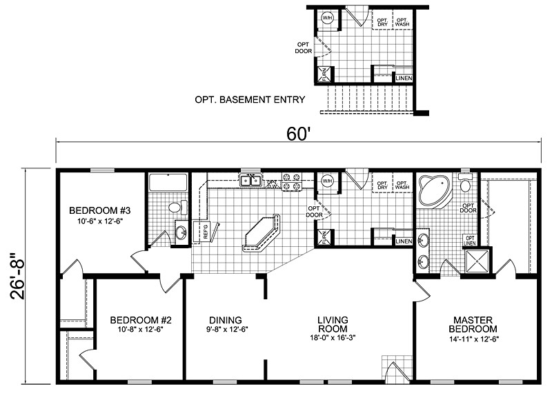 Redman Mobile Home Floor Plans Manufactured Homes Plans Factory Homes