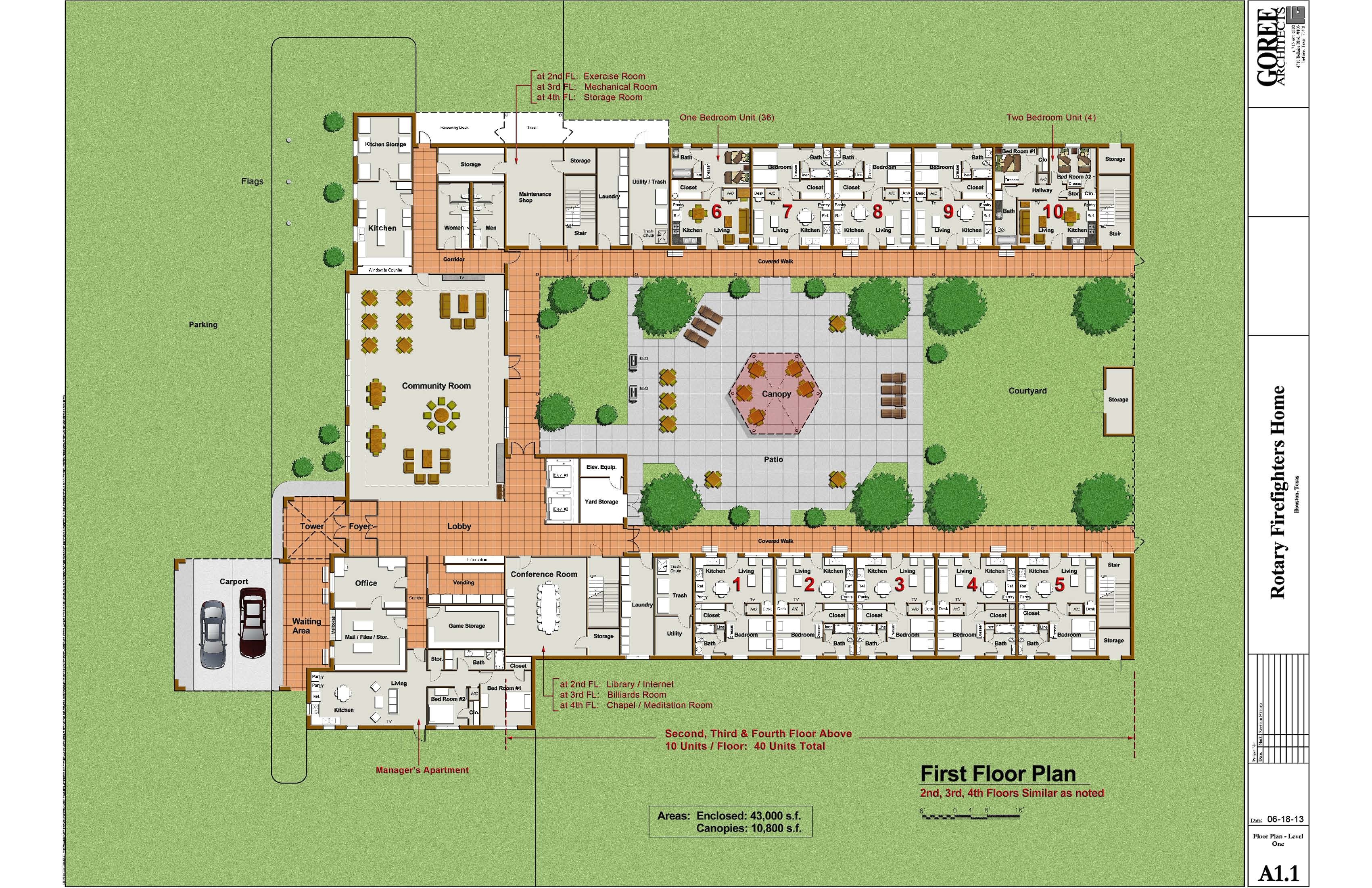 Retirement Home Design Plans Nursing Home Floor Plans Building Plans Online 37876