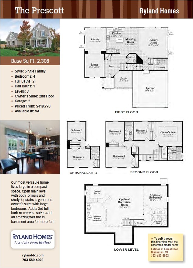 Ryland Homes House Plans Ryland Home Floor Plans Ryland Homes House Plans Ryland Home Floor Plans