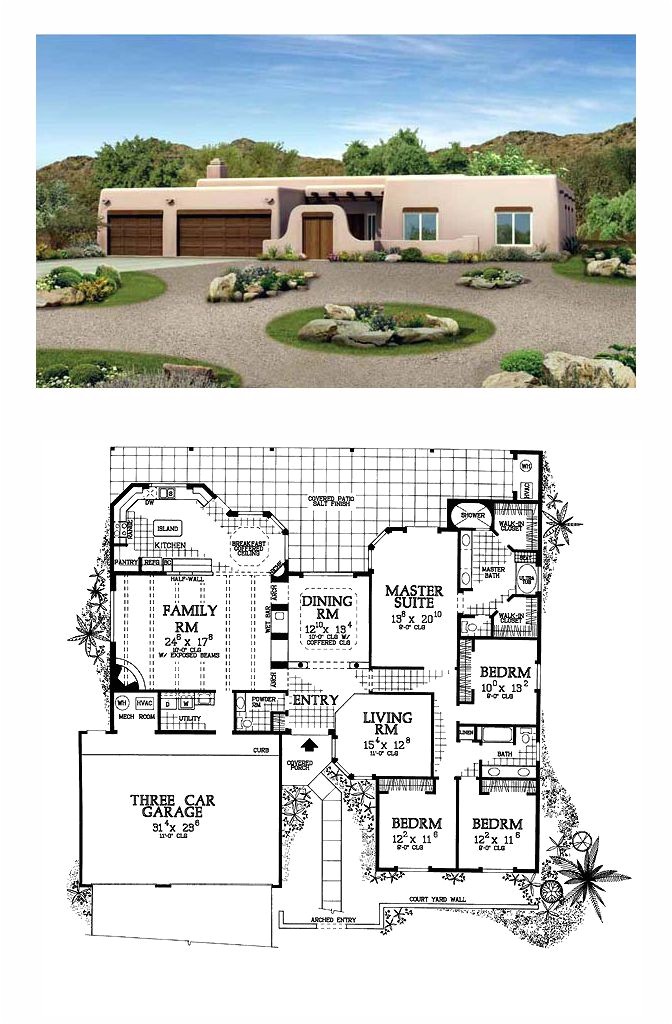 Santa Fe Style Home Floor Plans Luxury Santa Fe House Plans House Design Plans Santa Fe Style Home Floor Plans Luxury Santa Fe House Plans House Design Plans