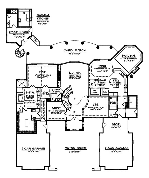 Santa Fe Style Home Floor Plans Valona Mediterranean Home Plan 051s 0084 House Plans and Santa Fe Style Home Floor Plans Valona Mediterranean Home Plan 051s 0084 House Plans and