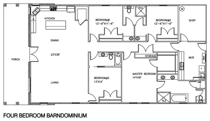 Shop Homes Floor Plans 30 Barndominium Floor Plans for Different Purpose Shop Homes Floor Plans 30 Barndominium Floor Plans for Different Purpose