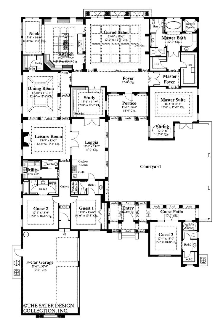Single Level House Plans with Courtyard Home Design Appealing House Plans Front Courtyard House Single Level House Plans with Courtyard Home Design Appealing House Plans Front Courtyard House