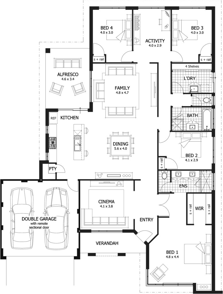 Single Story Home Floor Plans Single Story Home Plans 4 Bedrooms Single Story Home Floor Plans Single Story Home Plans 4 Bedrooms