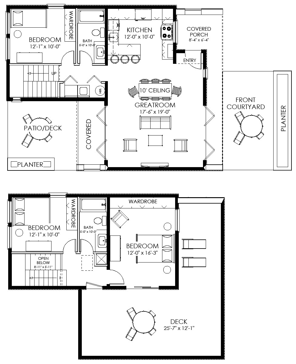 Small Home Floor Plans with Pictures Contemporary Small House Plan 61custom Contemporary Small Home Floor Plans with Pictures Contemporary Small House Plan 61custom Contemporary