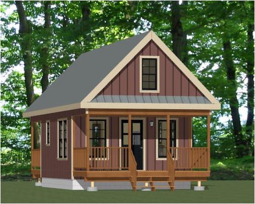 Small House Plans 16×20 16×20 Tiny House Pdf Floor Plan 624 Sqft Model 12 Ebay