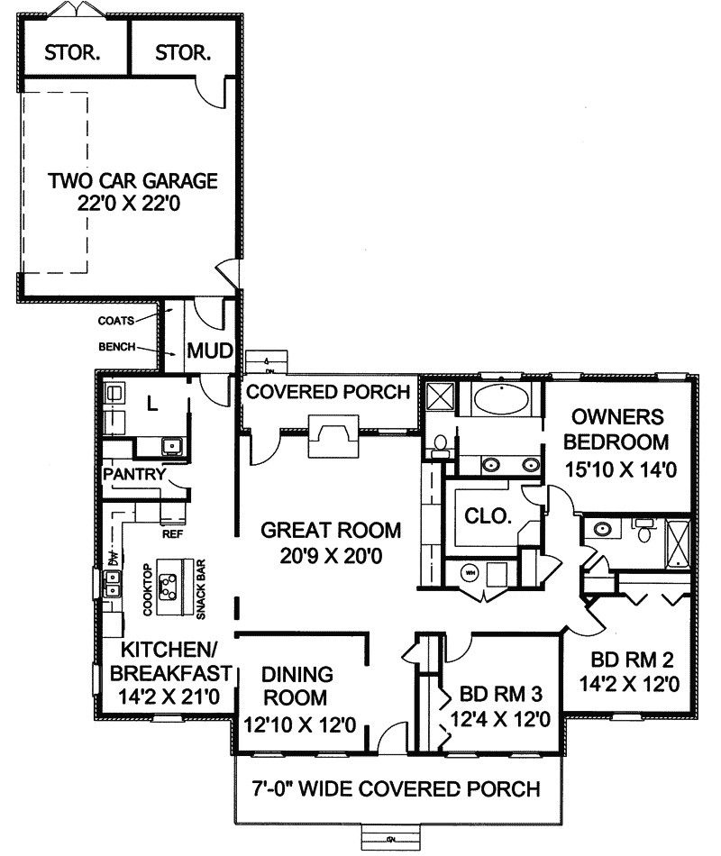 Southern Homes Floor Plans Gilcrest southern Style Home Plan 028d 0010 House Plans Southern Homes Floor Plans Gilcrest southern Style Home Plan 028d 0010 House Plans