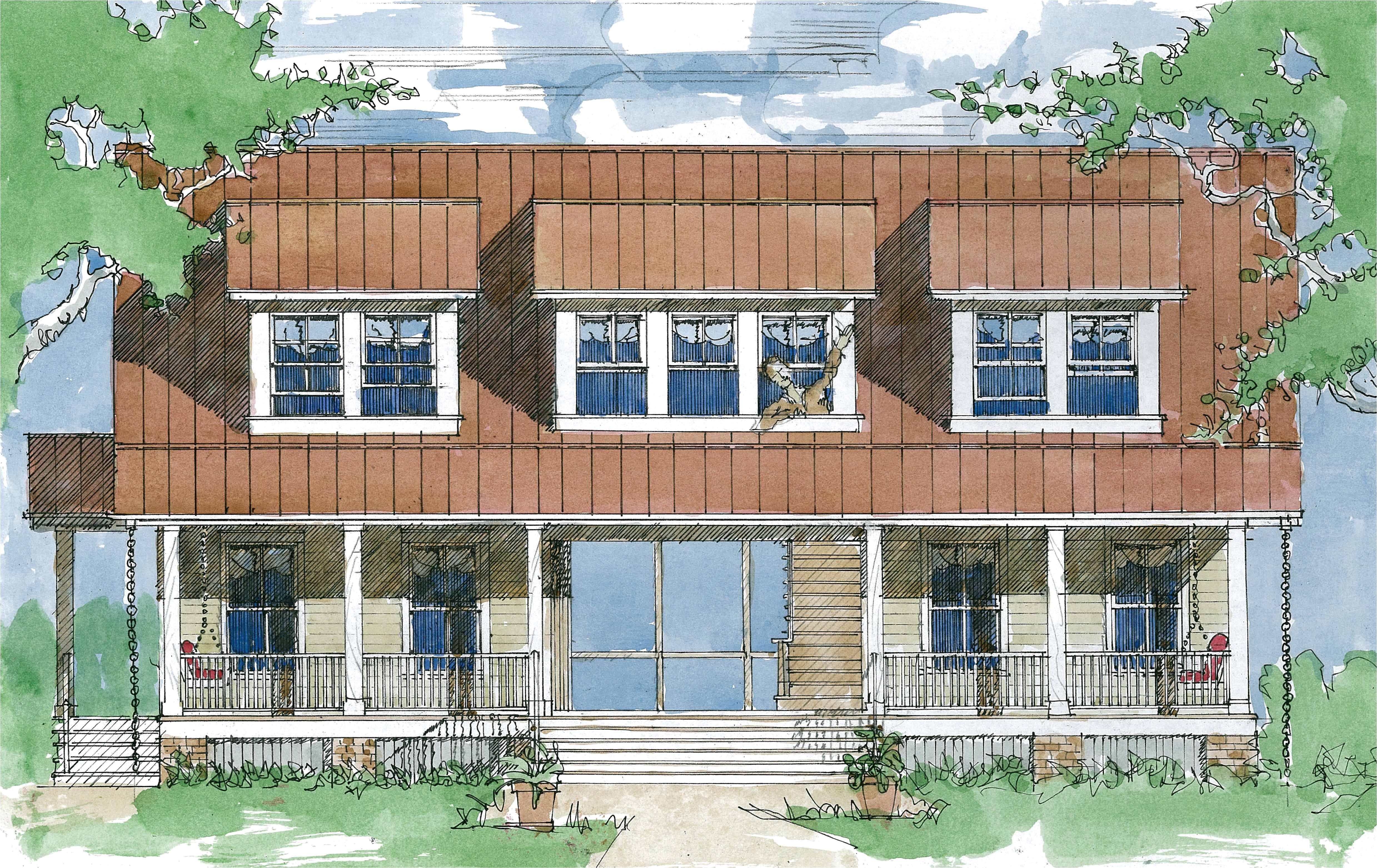 Southern Living Dogtrot House Plans the Magnolia Dogtrot Plans Available From Hot Humid Southern Living Dogtrot House Plans the Magnolia Dogtrot Plans Available From Hot Humid