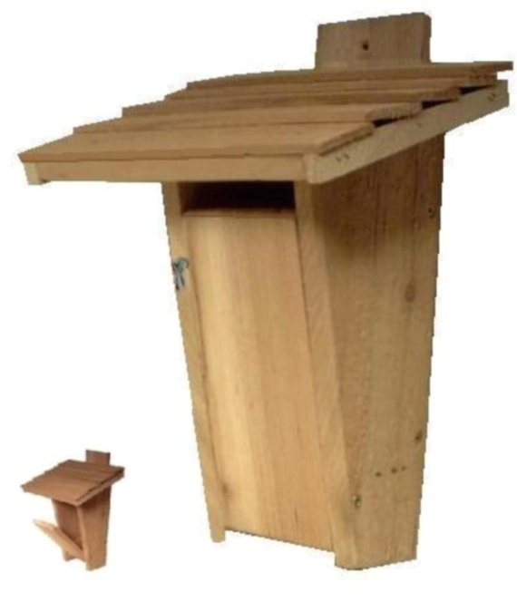 Sparrow Resistant Bluebird House Plans Ark Workshop Slot Bluebird House Birdhouse Box by Arkworkshop