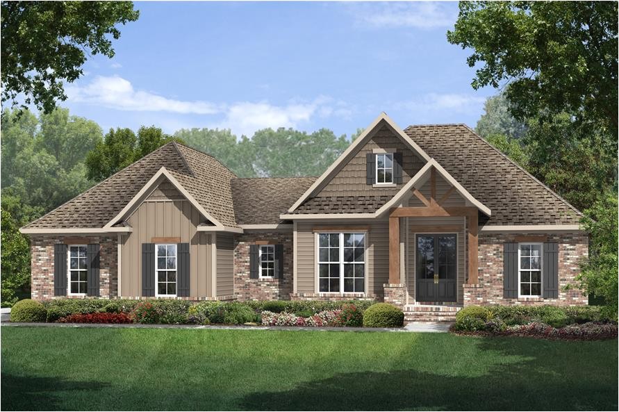Theplancollection Com House Plans House Plan 142 1075 3 Bdrm 1 769 Sq Ft Traditional Home