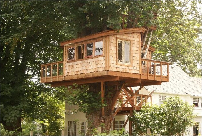 Tree House Plans without A Tree How to Build A Simple Treehouse without A Tree Wooden Global