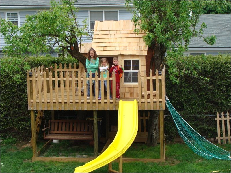 Tree House Plans without A Tree How to Build A Treehouse without A Tree for Kids Design