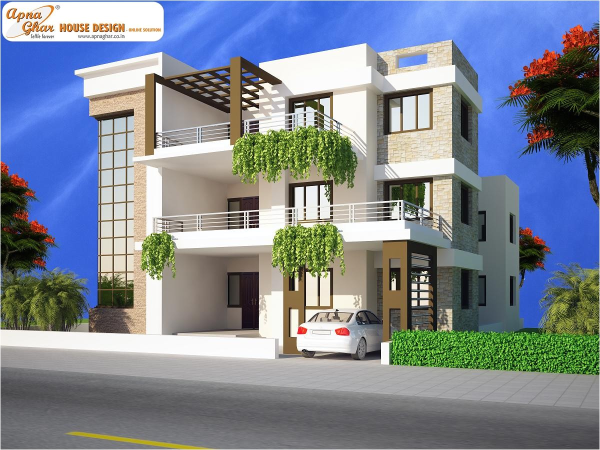 Triplex House Plans Designs Triplex House Design Apnaghar House Design Triplex House Plans Designs Triplex House Design Apnaghar House Design