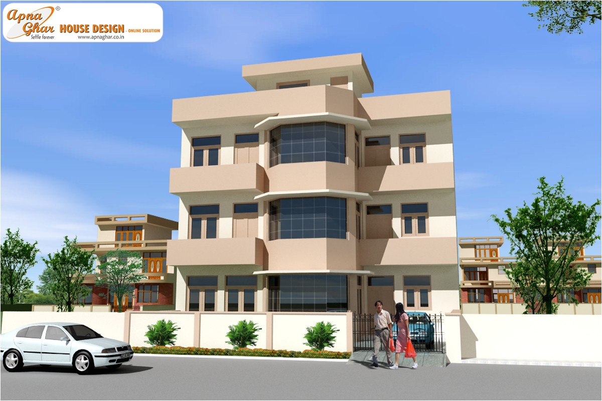 Triplex House Plans Designs Triplex House Design Apnaghar House Design Page 2 Triplex House Plans Designs Triplex House Design Apnaghar House Design Page 2