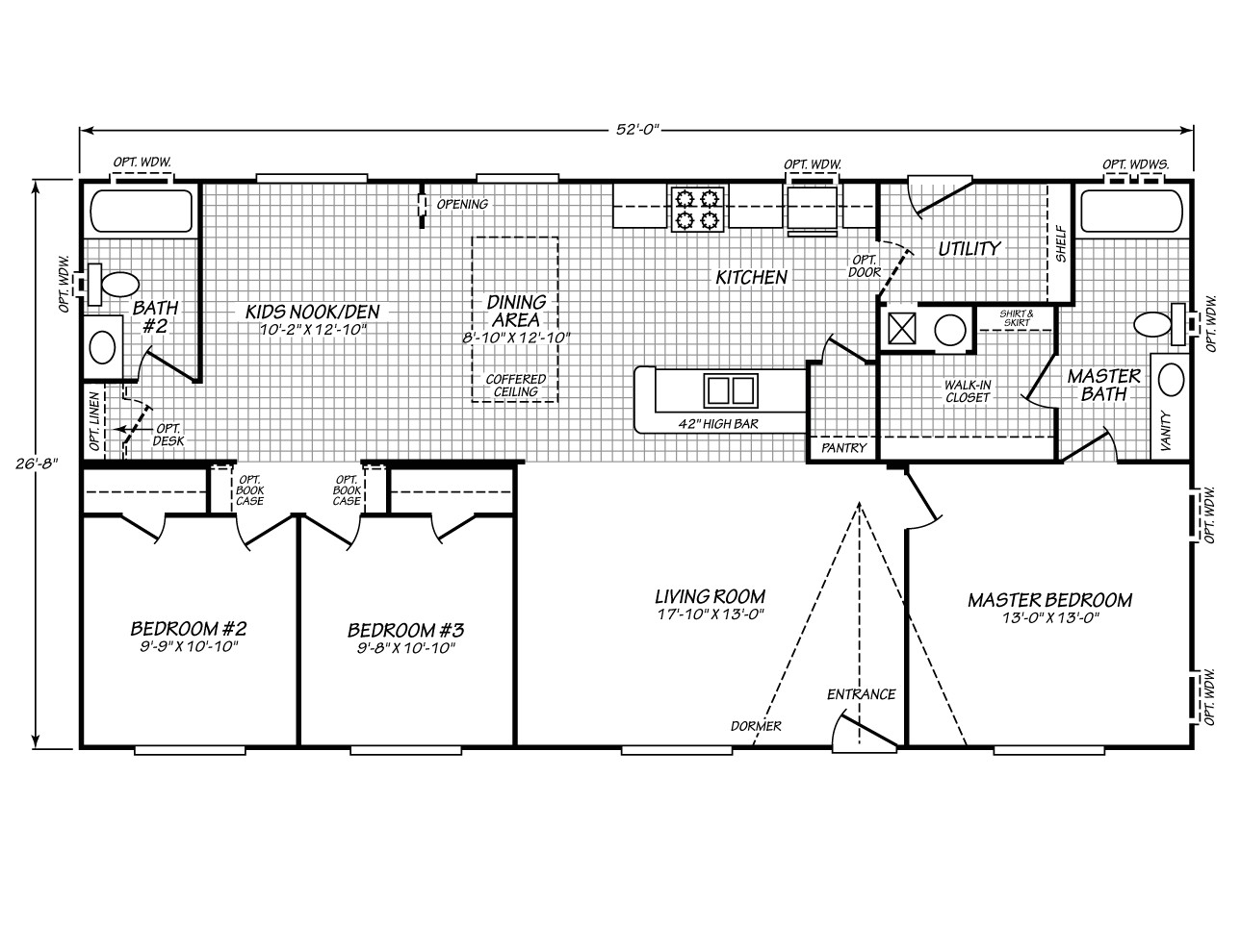 Waverly Mobile Homes Floor Plans Fleetwood Waverly Crest 28523w Ziegler Homes Waverly Mobile Homes Floor Plans Fleetwood Waverly Crest 28523w Ziegler Homes