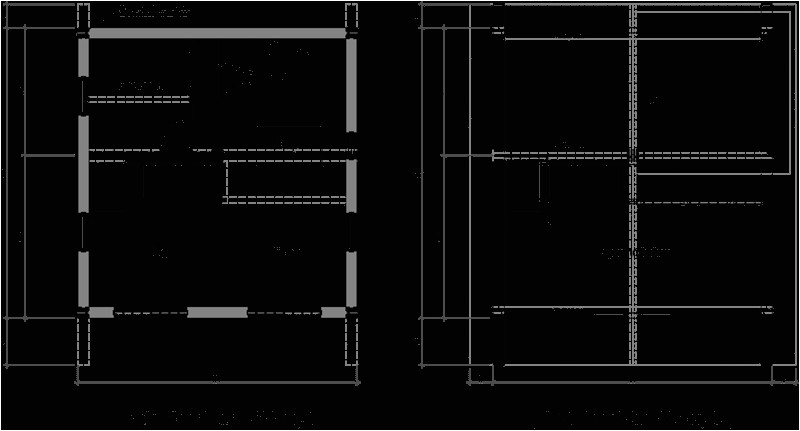 12×12 House Plans Tamlin 12 12 Log Cabin Floorplans 12×12 House Plans Tamlin 12 12 Log Cabin Floorplans