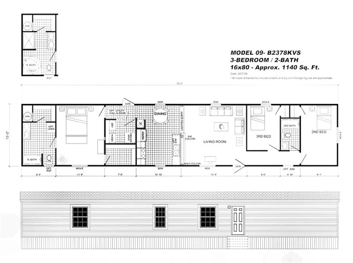 16 X 80 Mobile Home Floor Plans Floor Plans Bestofhouse Net 38122