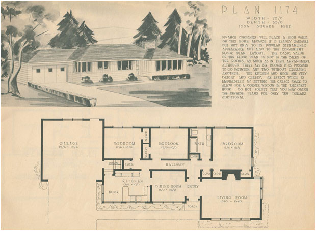 1950s Home Floor Plans 1950 Home Building Plan Service Ranch Style Homes Of the 1950s Home Floor Plans 1950 Home Building Plan Service Ranch Style Homes Of the