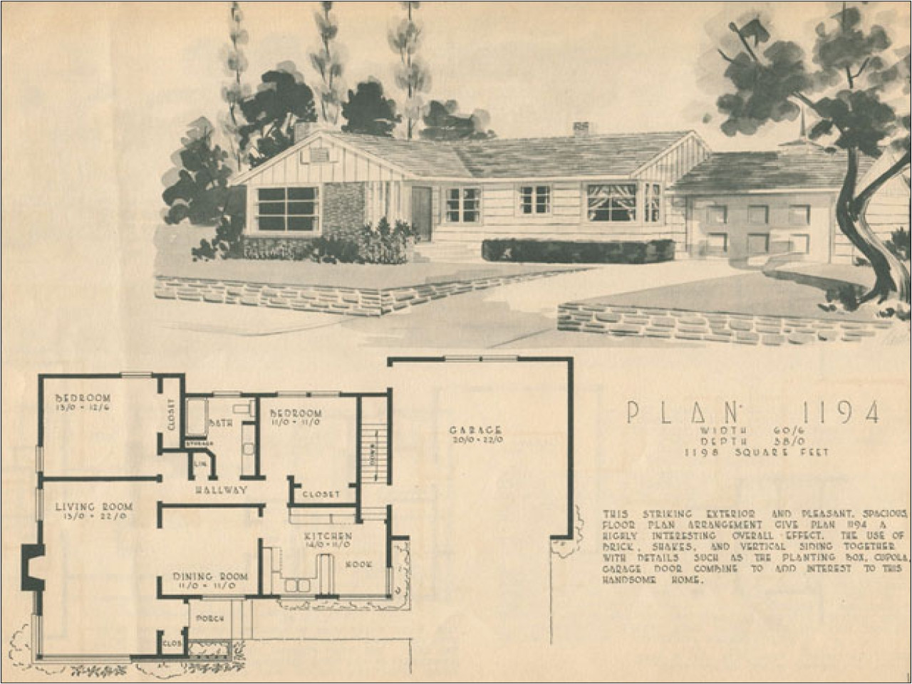 1950s Home Floor Plans Ranch House Floor Plans 1950 1950s Home Floor Plans Ranch House Floor Plans 1950