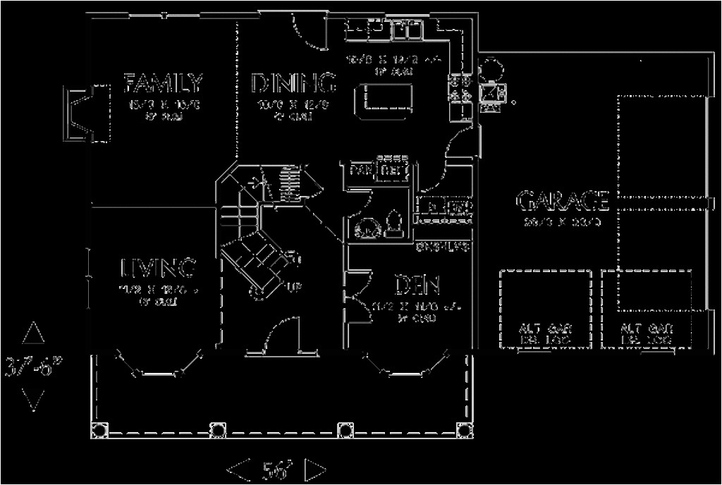 2 Story House Plans 2000 Square Feet Colonial Style House Plan 4 Beds 2 50 Baths 2000 Sq Ft