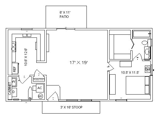 20×40 House Plan 689 Best Small Homes Images On Pinterest House Floor 20×40 House Plan 689 Best Small Homes Images On Pinterest House Floor