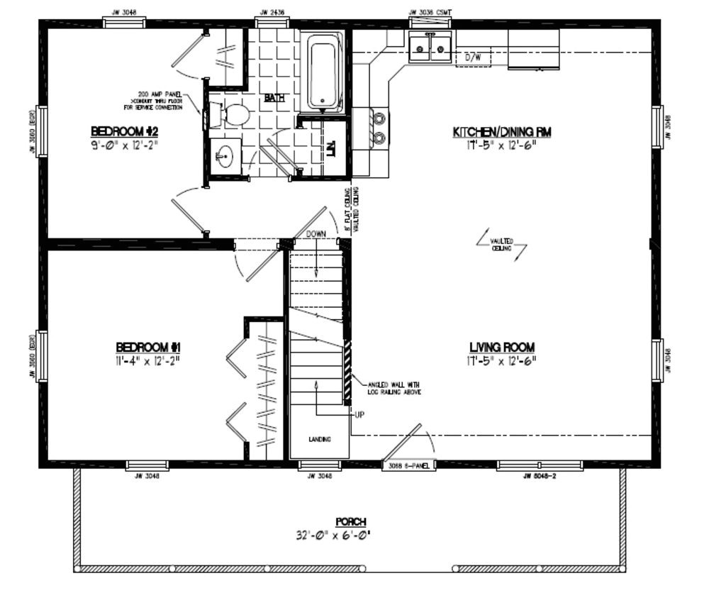 24×36 House Plans with Loft 24 X 36 Cape House Plans 24×36 House Plans with Loft 24 X 36 Cape House Plans