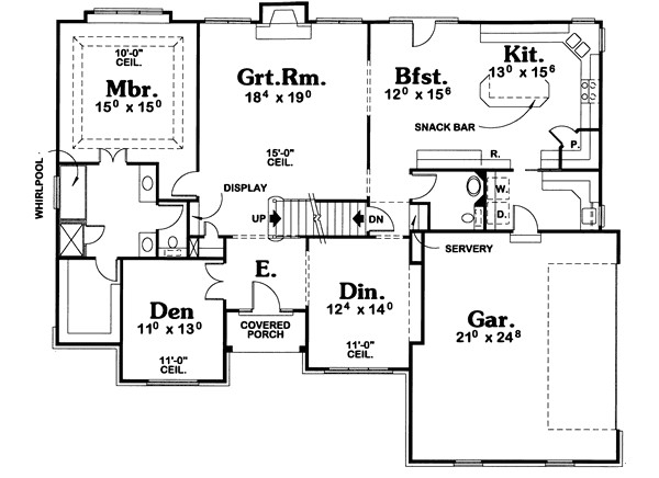 2600 Sq Ft House Plans Traditional House Plan 4 Bedrooms 2 Bath 2600 Sq Ft