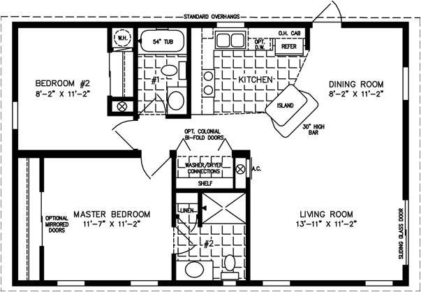 800 Sqft 2 Bedroom 2 Bath House Plans 800 to 999 Sq Ft Manufactured Home Floor Plans Jacobsen 800 Sqft 2 Bedroom 2 Bath House Plans 800 to 999 Sq Ft Manufactured Home Floor Plans Jacobsen