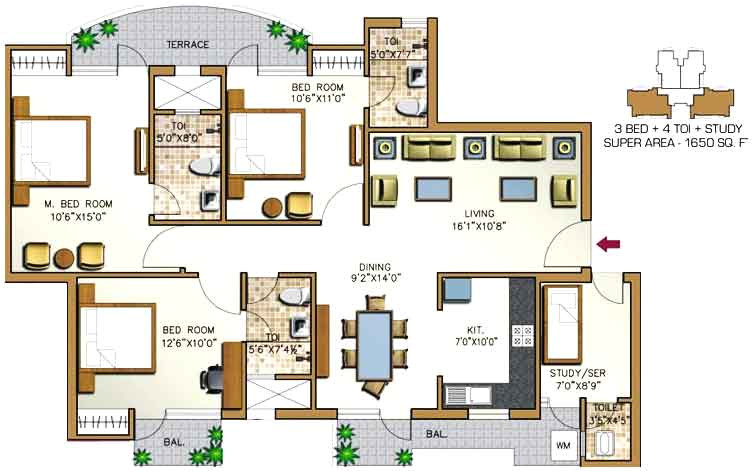 Aditya Celebrity Homes Floor Plans Aditya Celebrity Homes Noida Uttar Pradesh India