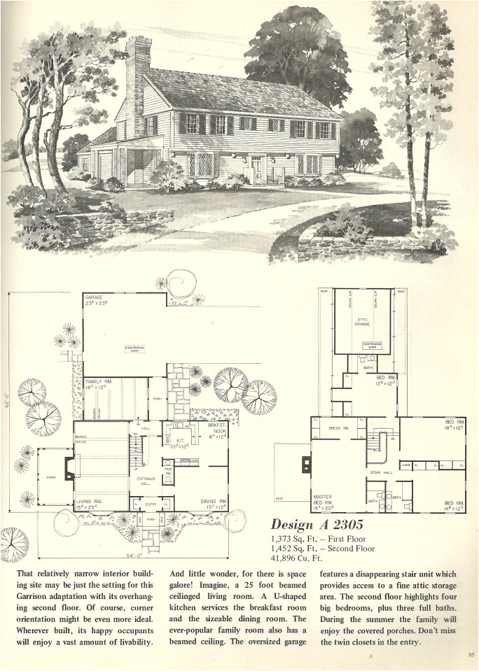 Antique Colonial House Plans Vintage House Plans 2305 Antique Alter Ego Antique Colonial House Plans Vintage House Plans 2305 Antique Alter Ego