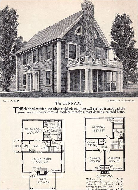 Antique Colonial House Plans Vintage House Plans and Design Diseno Pinterest