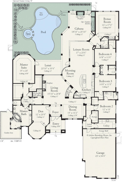 Arthur Rutenberg Homes Floor Plans Carlisle 1100 Traditional Floor Plan Tampa by