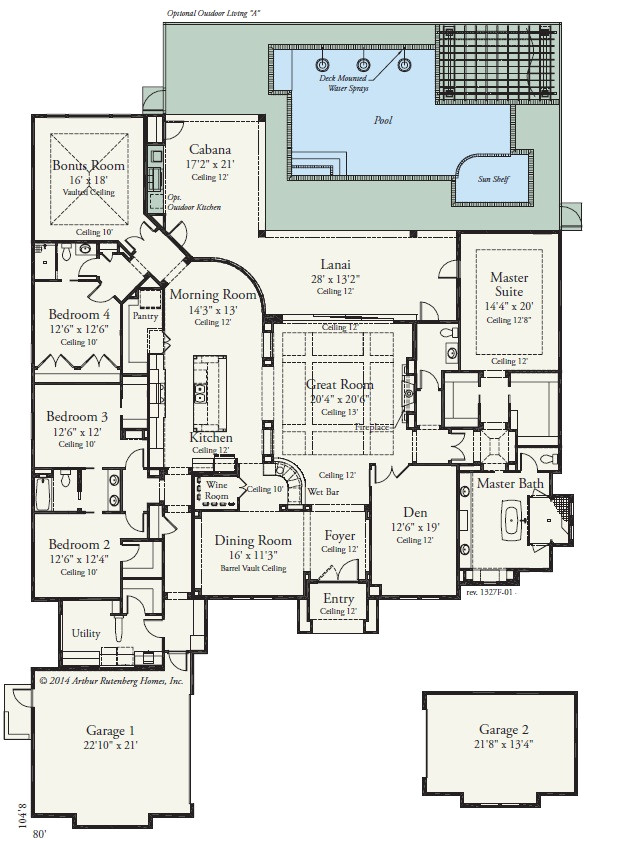 Arthur Rutenberg Homes Floor Plans Kensington Model Spotlight Oakmont